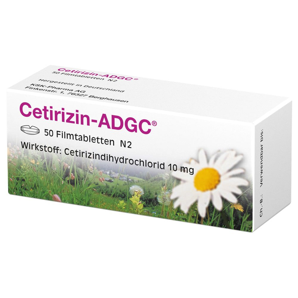 CETIRIZIN ADGC Filmtabletten