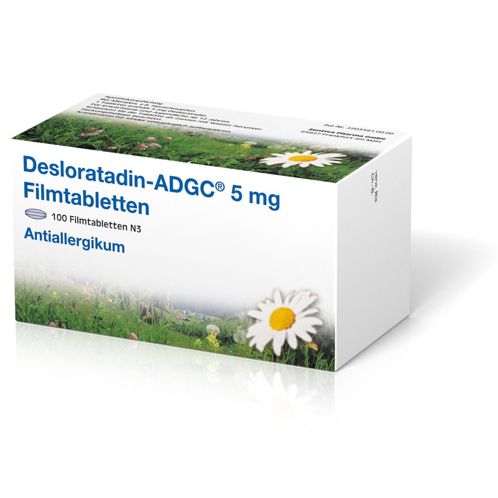 DESLORATADIN ADGC 5 mg Filmtabletten