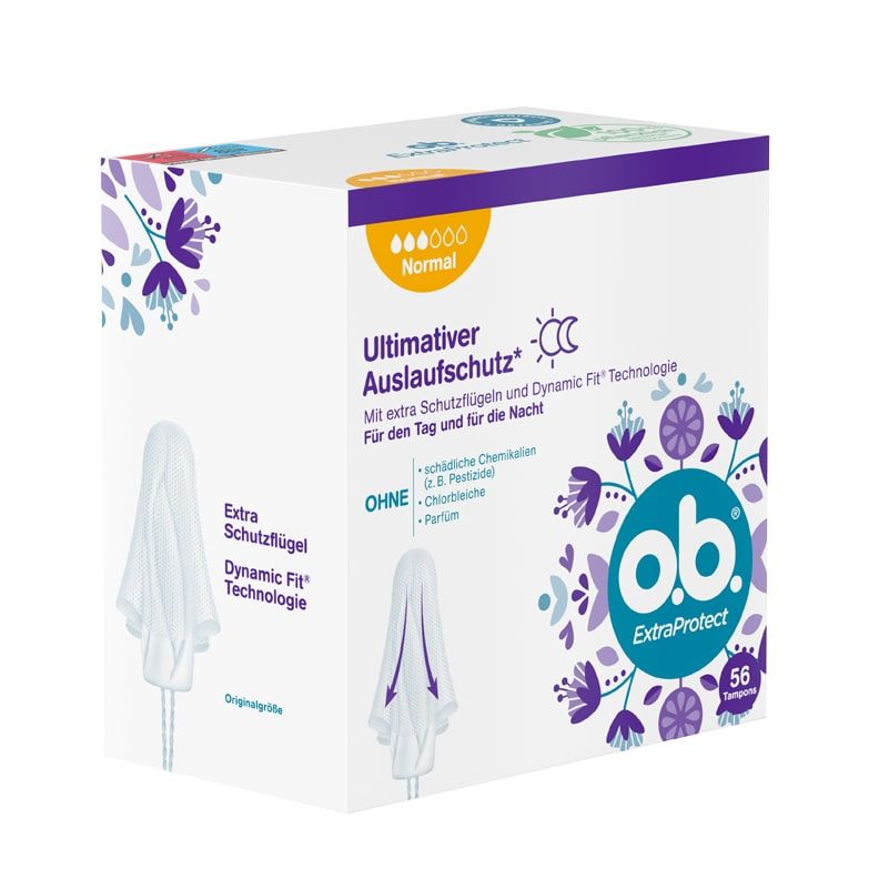 O.B. Tampons ExtraProtect normal