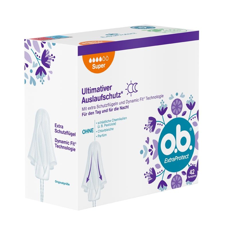 O.B. Tampons ExtraProtect super