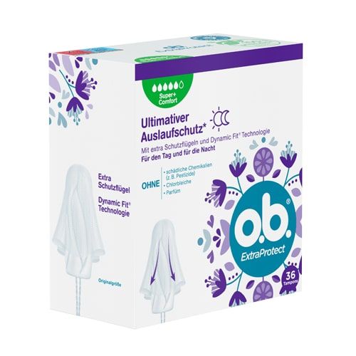 O.B. Tampons ExtraProtect super plus comfort