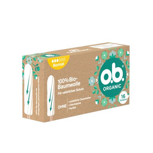 O.B. Tampons Organic normal